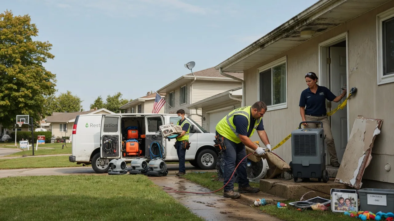 Water Damage Restoration in Campbell, OH near me